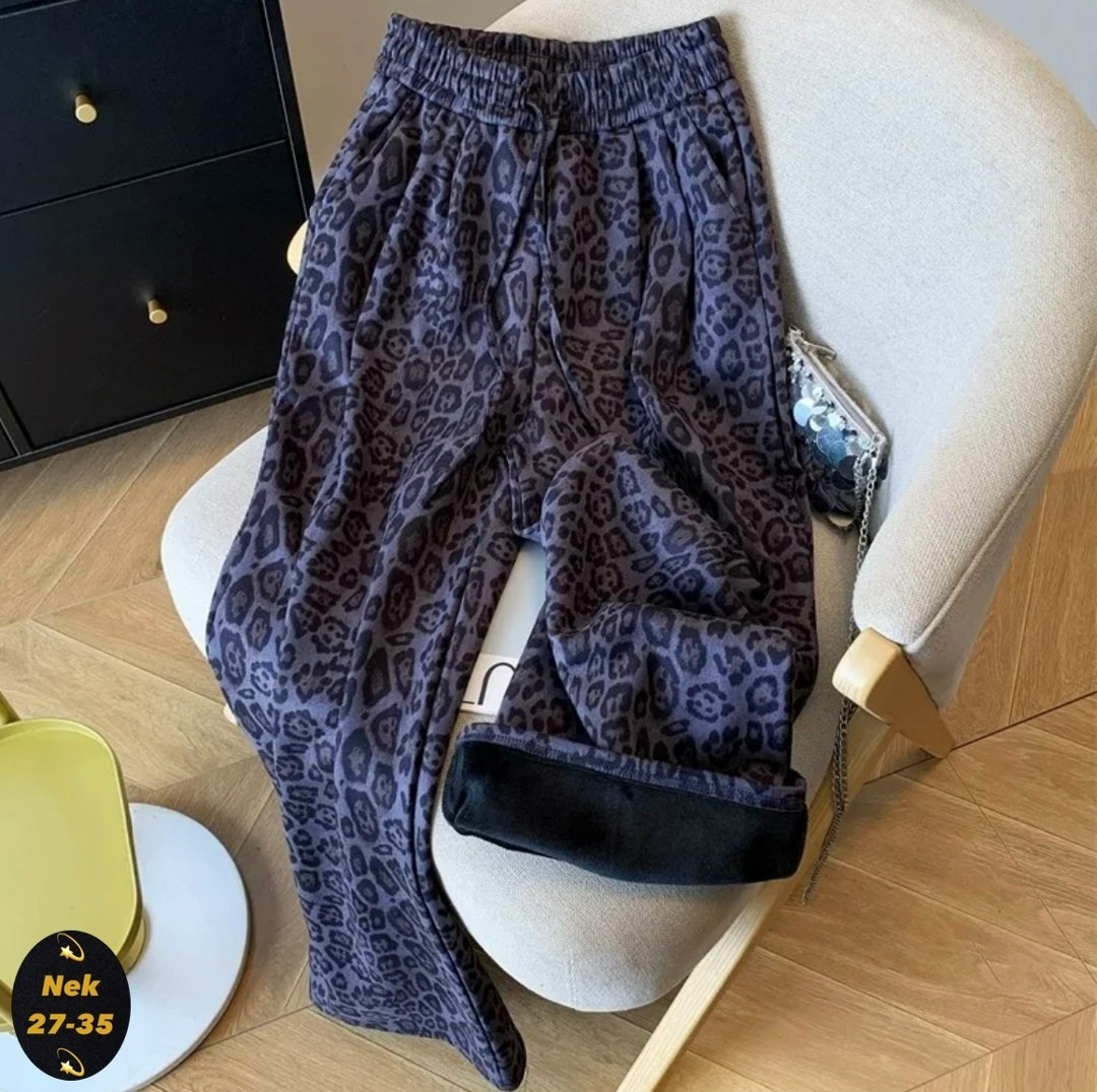 брюки с леопардовым принтом,брюки теплые,брюки модные,леопардовые брюки,брюки свободные