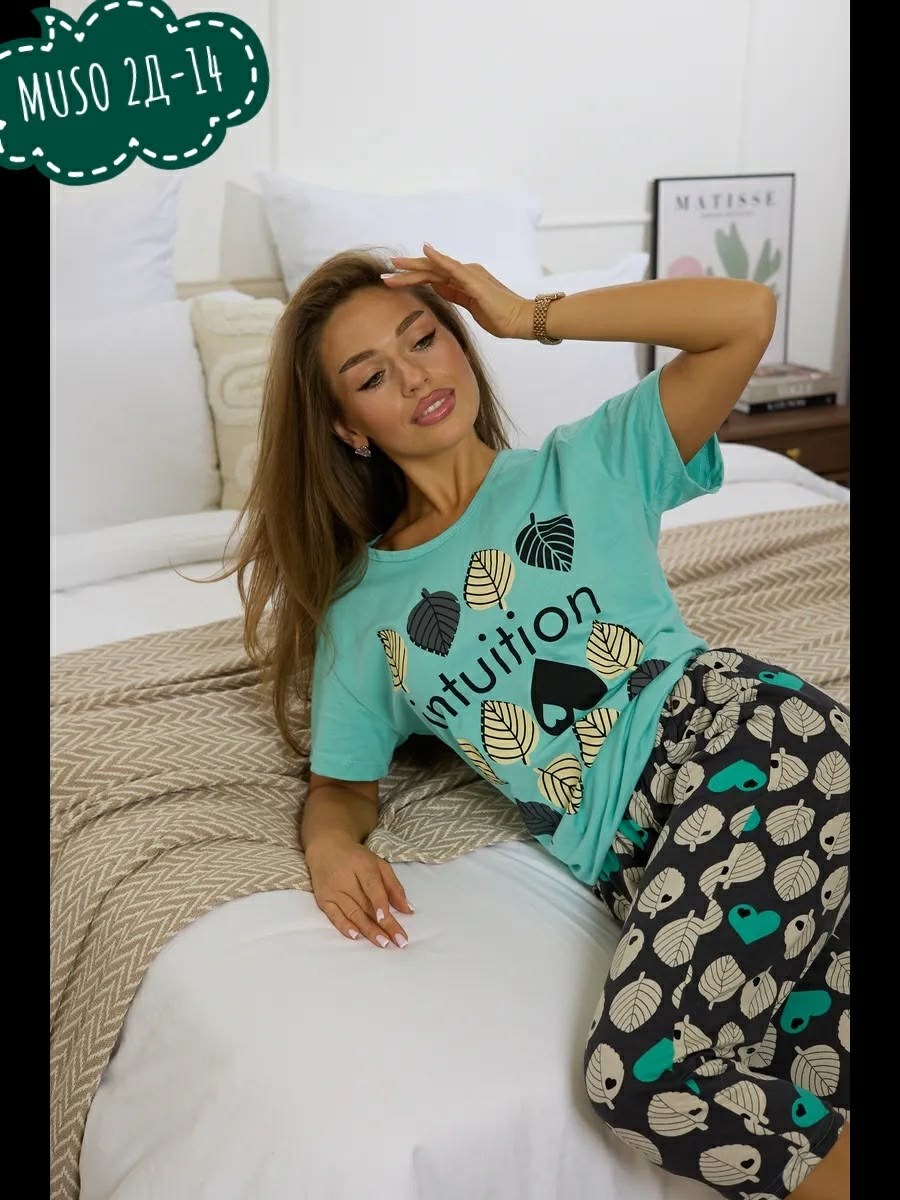 пижама женская,пижама женская с бриджами,пижамы для женщин,пижама с бриджами,пижама женская с шортам