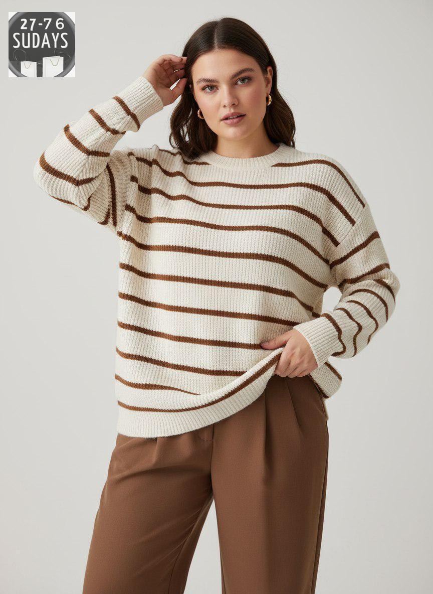 свитер в полоску,джемпер,свитера женские,трикотажный свитер,джемпер оверсайз