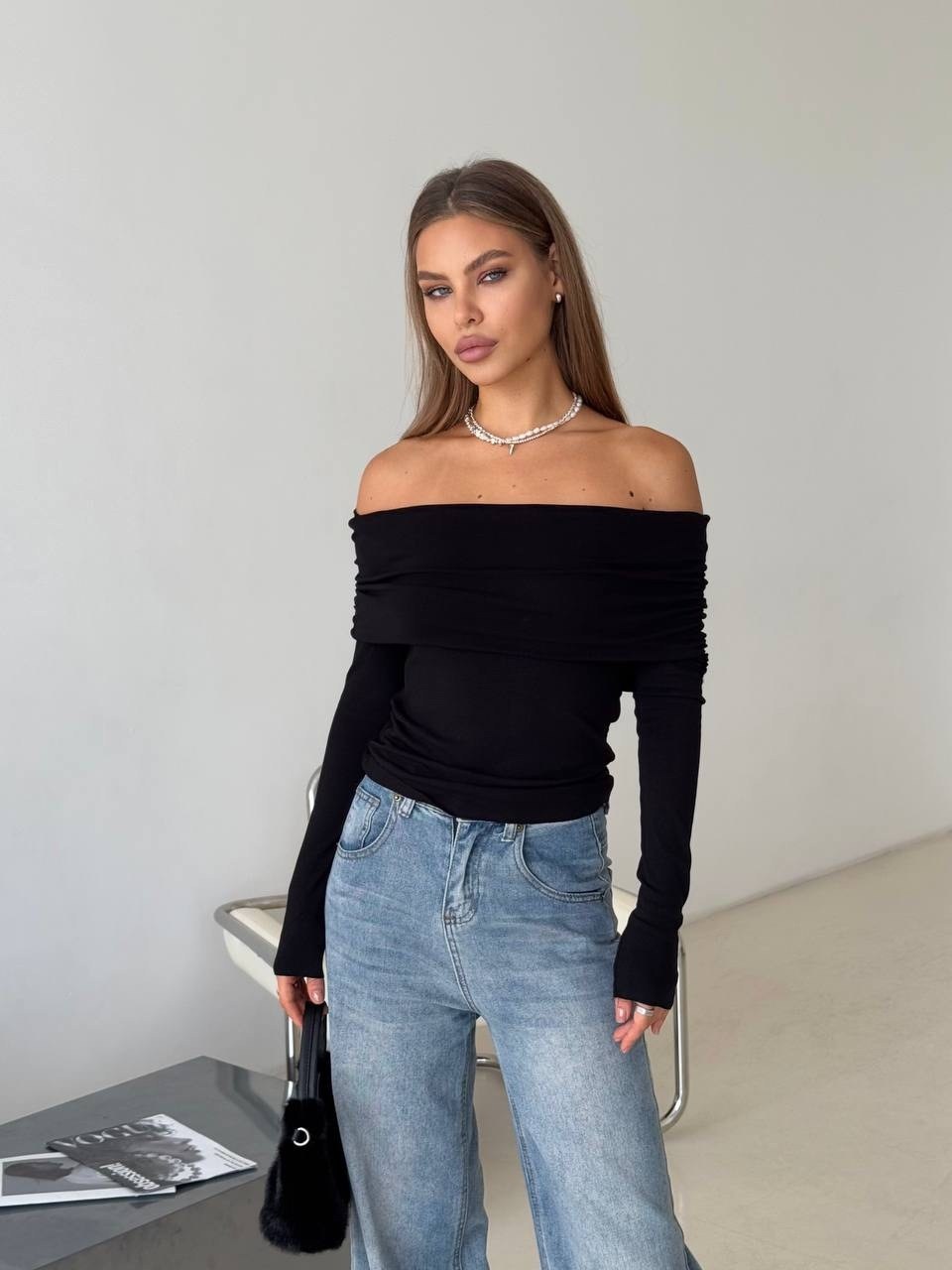 женская кофта,стильные наряды,джинсах,широкие джинсы