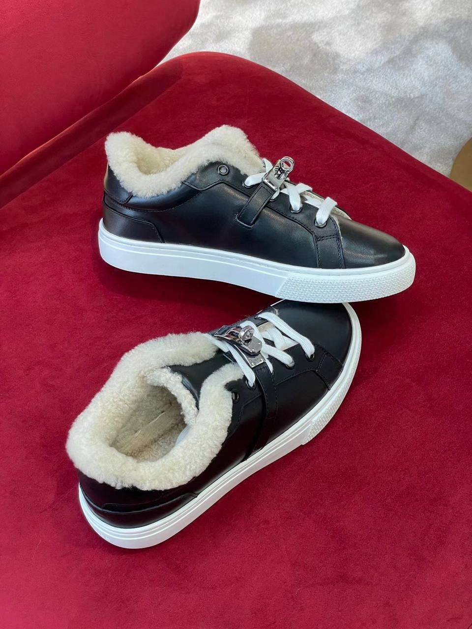 кроссовки на меху,кроссовки hermes женские,кеды зимние женские,кеды женские с мехом,кроссовки на меху зимние