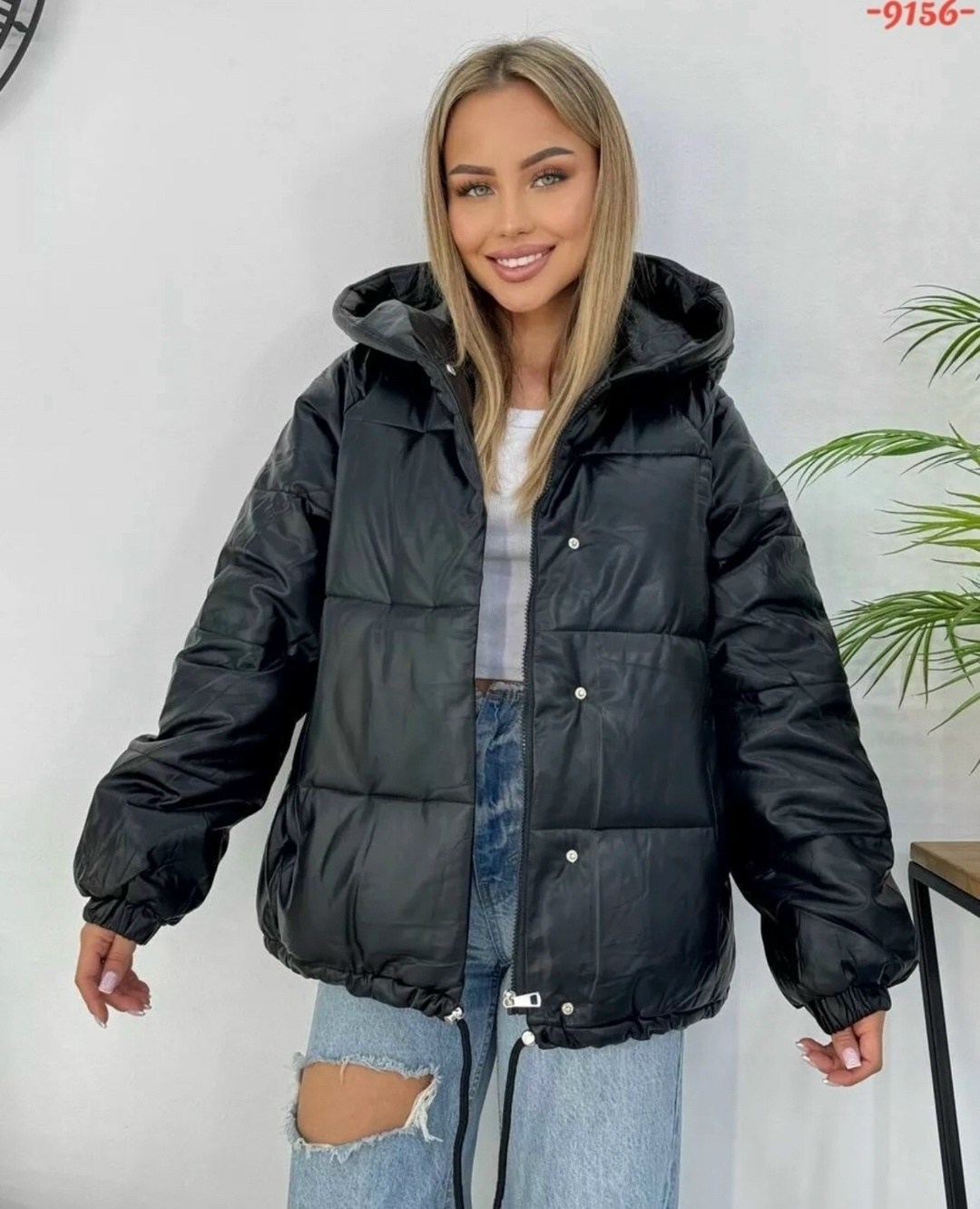 куртка женская,куртка женская из экокожи,куртка,стильная куртка,куртка весенняя короткая с капюшоном из экокожи