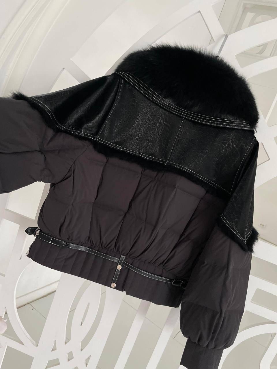 женский пуховик с меховым воротником,пуховики с мехом,пуховики с натуральным мехом,меховая куртка,пуховик с меховым воротником