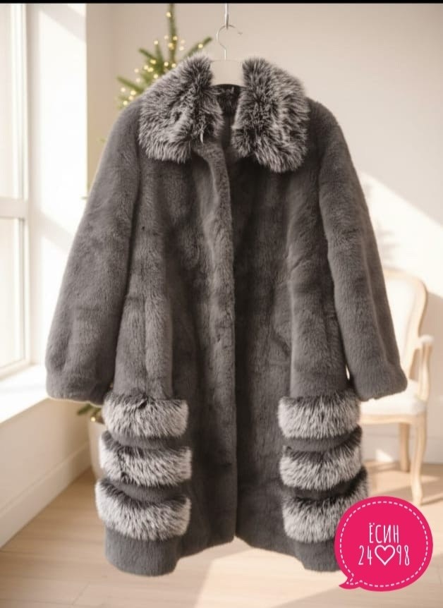 кировская меховая фабрика,шуба норковая москвичка графит,шуба кировская меховая фабрика,норковые шубы,серая мутоновая шуба