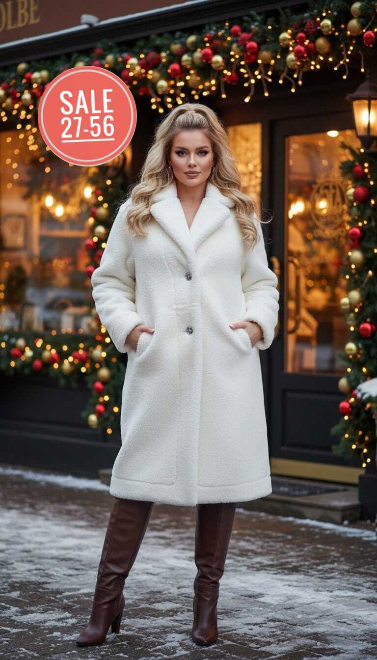 пальто модное,белое плюшевое пальто,пальто оверсайз,пальто из искусственного меха,пальто зимнее