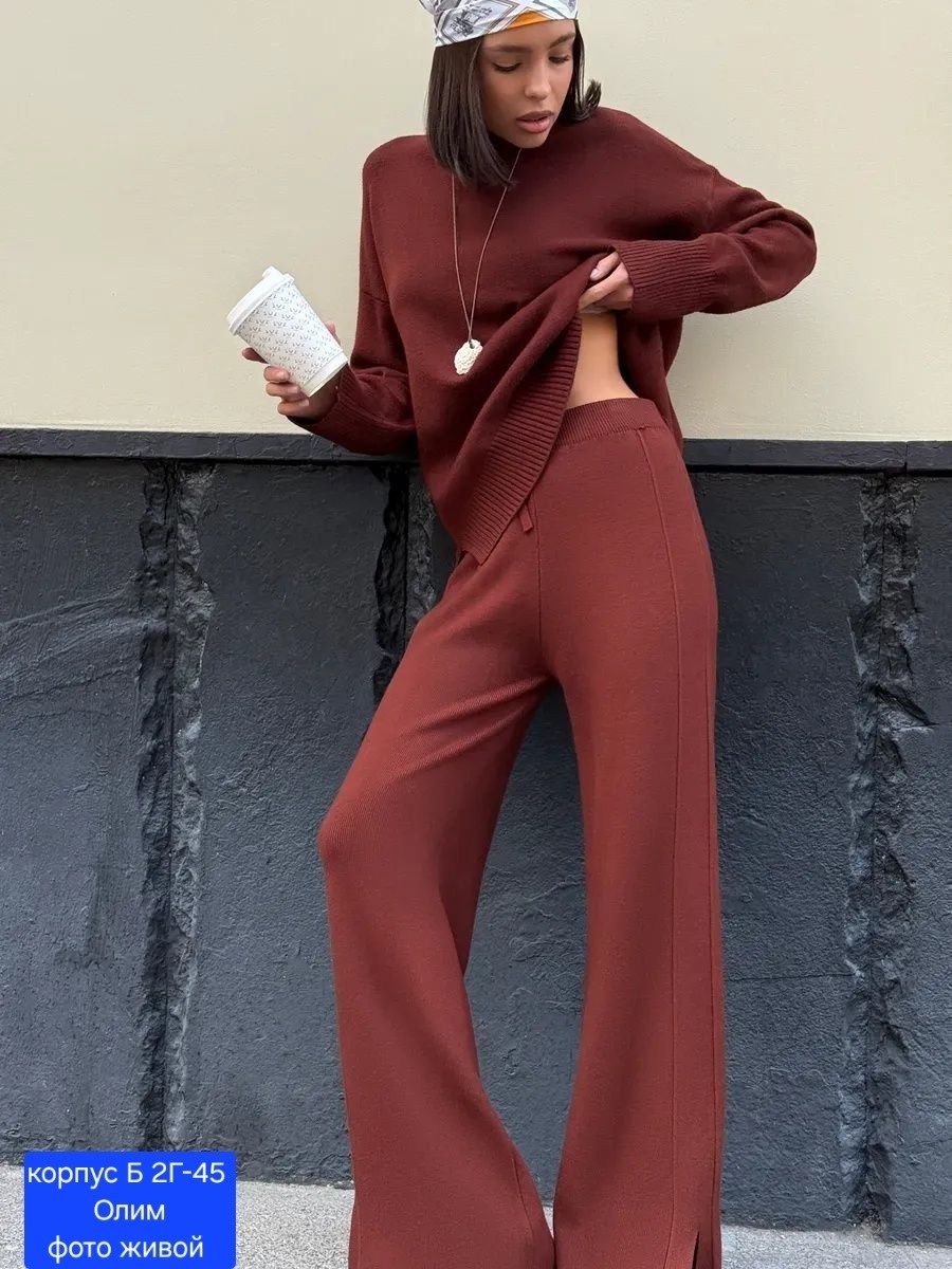 трикотажные костюмы,костюм двойка кашемир,костюм кашемир,костюм с брюками,женский трикотажный костюм