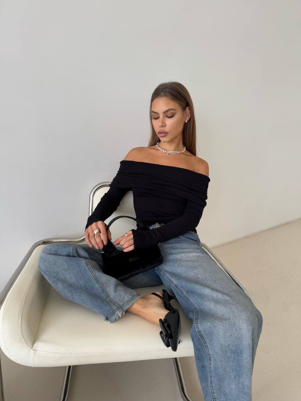 женская кофта,стильные наряды,джинсах,широкие джинсы