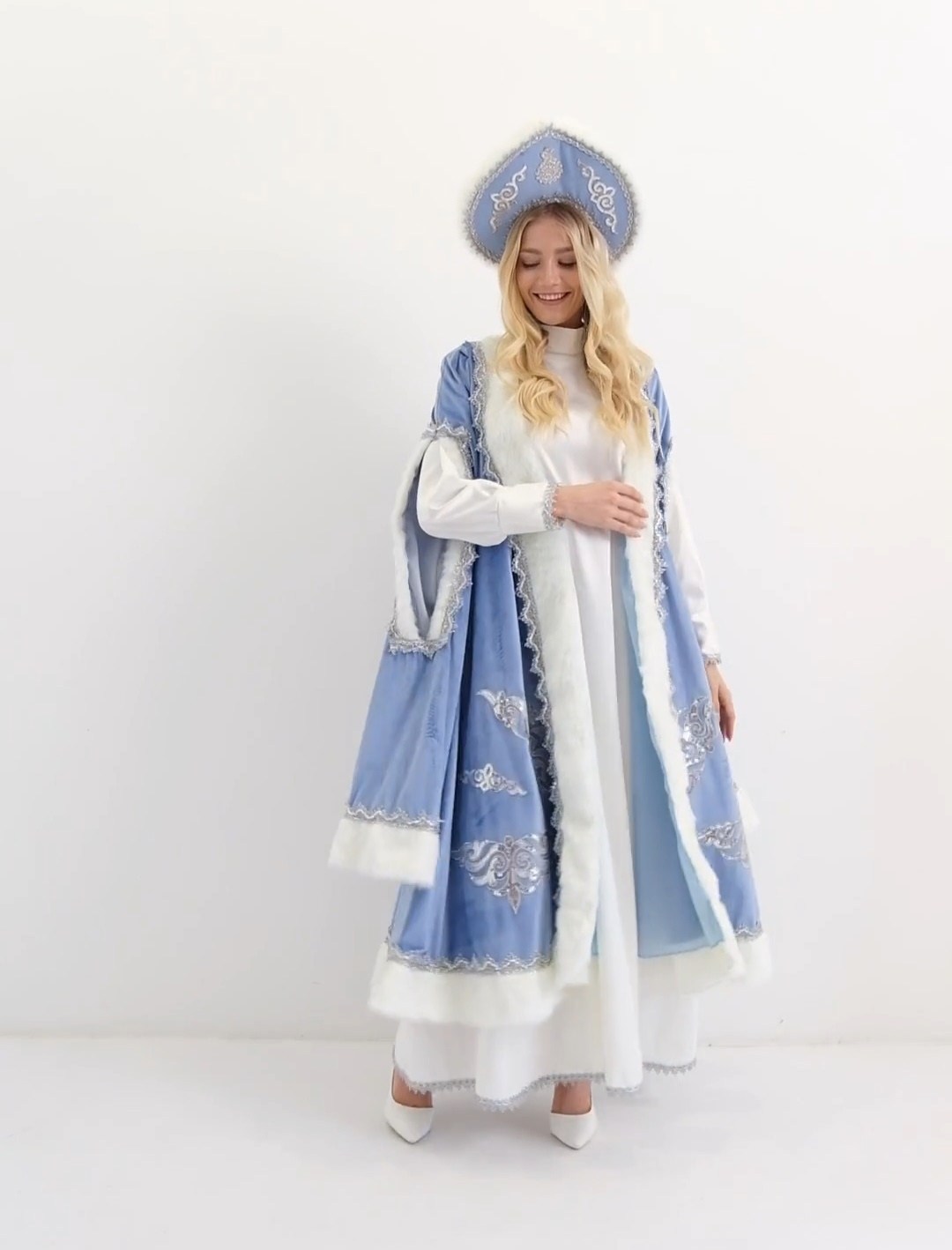 костюм снегурочки взрослый,костюм снегурочка боярская,карнавальные костюм снегурочка,костюмы снегурочки,снегурочка костюм