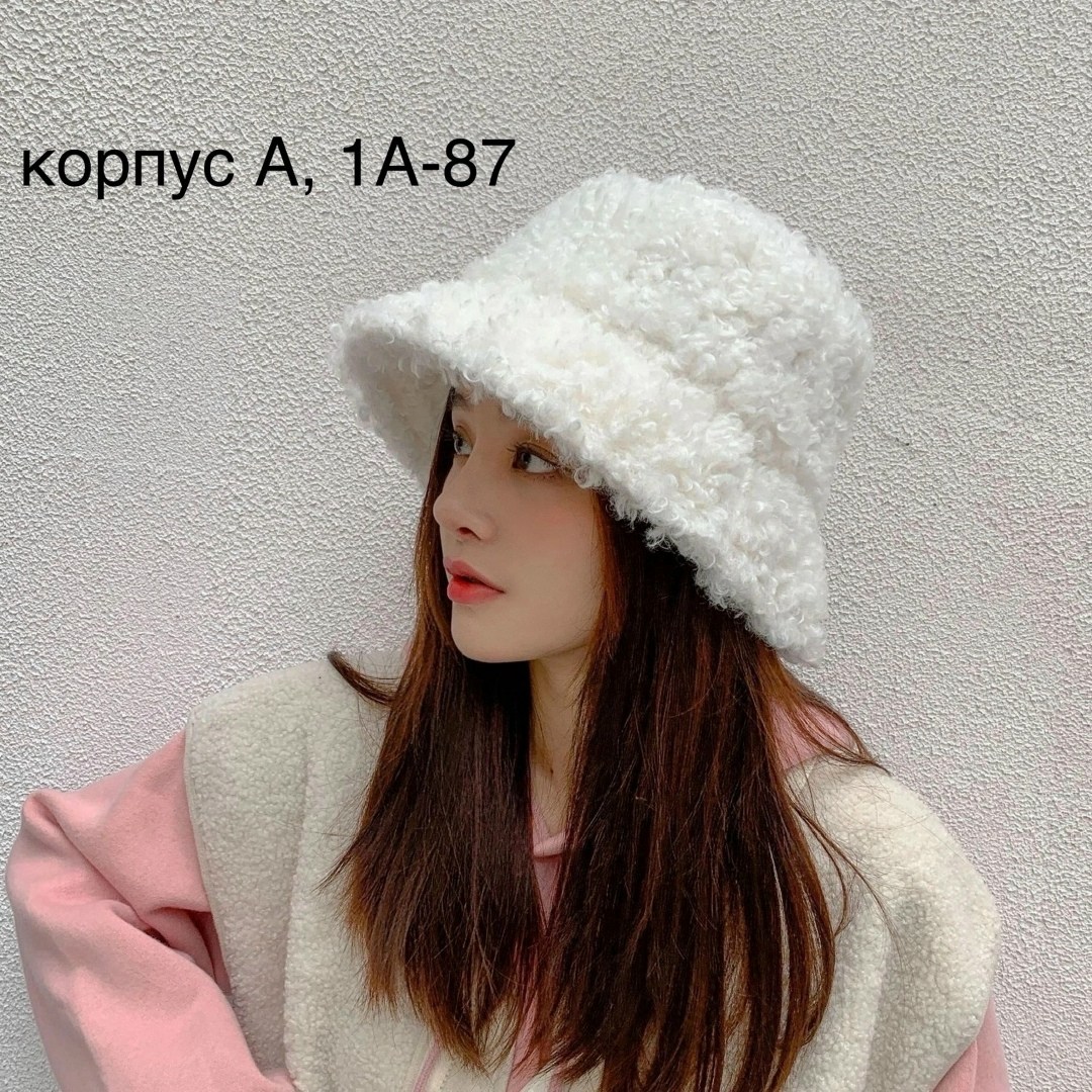 панама меховая,панама из искусственного меха,теплая панама,панама женская зимняя,панама женская теплая