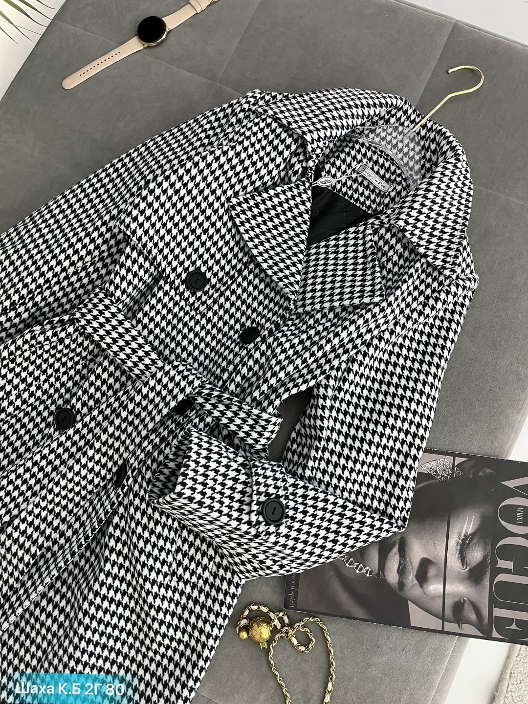 пальто в гусиную лапку,пальто женские,пальто,стильное пальто,тренч пальто