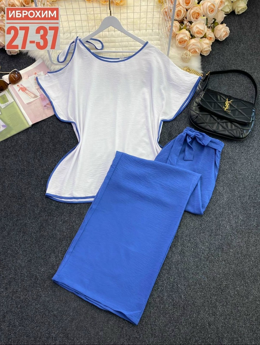 блуза,,белый брючный костюм,блузка прямого силуэта,блузка туника