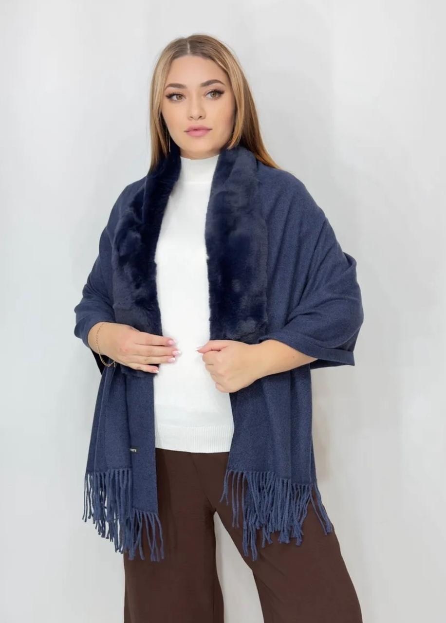 накидка из искусственного меха,накидки,накидка меховая,накидка женская теплая,пончо с мехом