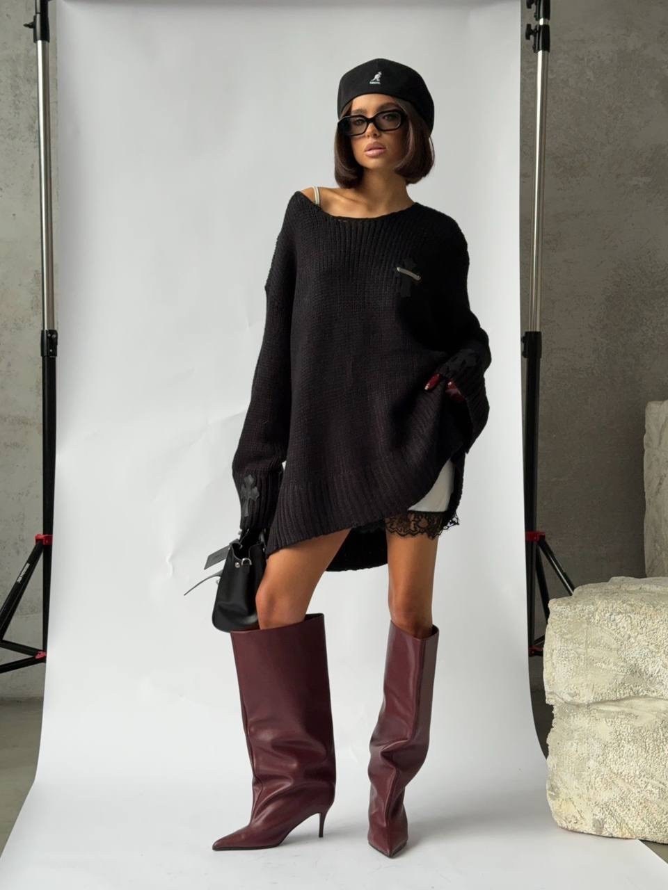 платье свитер вязаное,свитер женский оверсайз,вязаный свитер оверсайз,платье свитер оверсайз рваное,свитер в стиле оверсайз