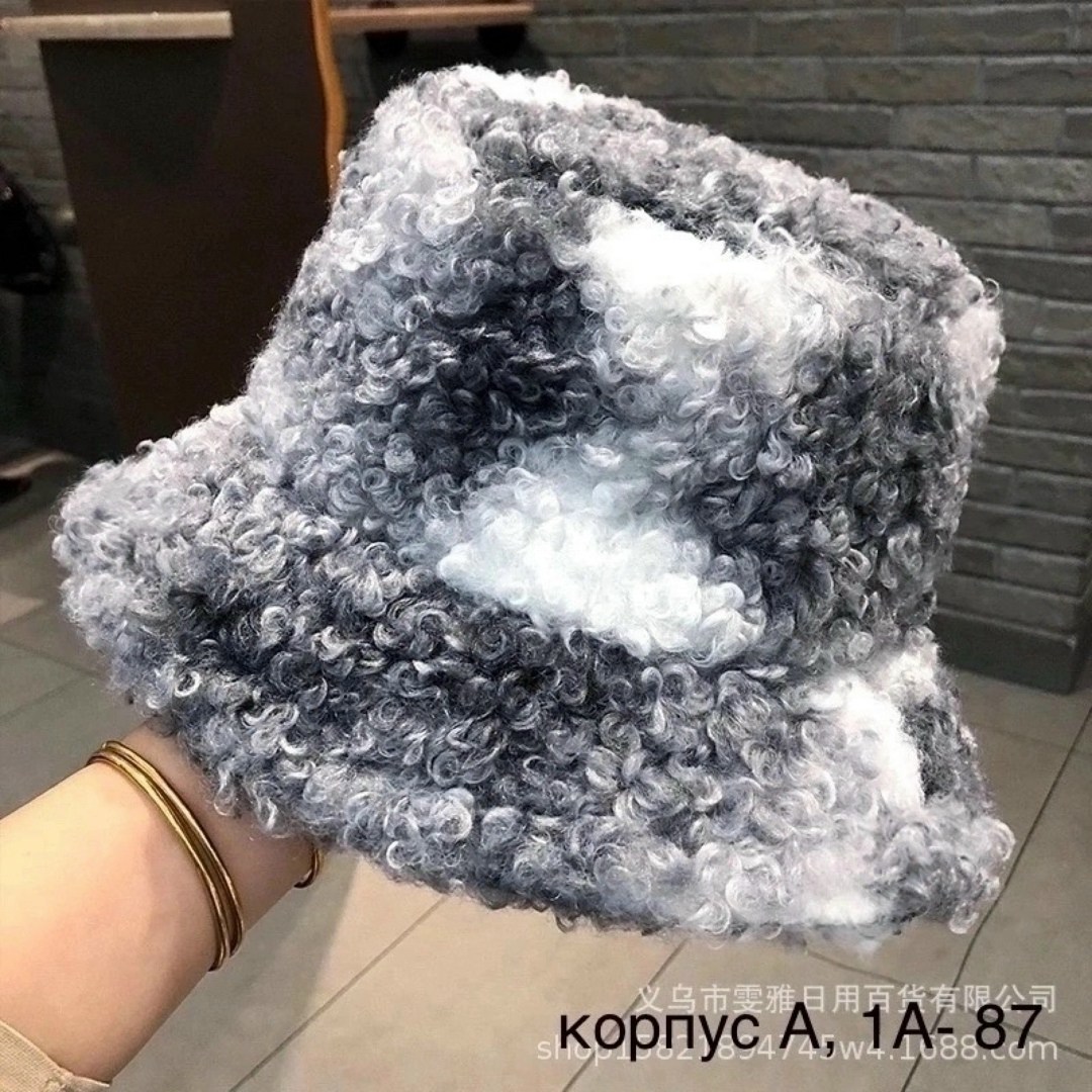 панама меховая,панама из искусственного меха,теплая панама,панама женская зимняя,панама женская теплая