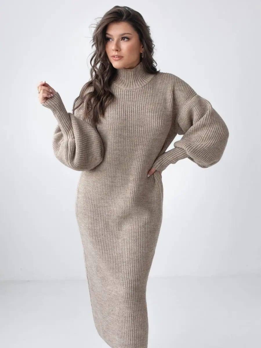 платье вязаное,платье вязаное миди,платье вязаное теплое,бордовое платье,бордовое вязаное платье