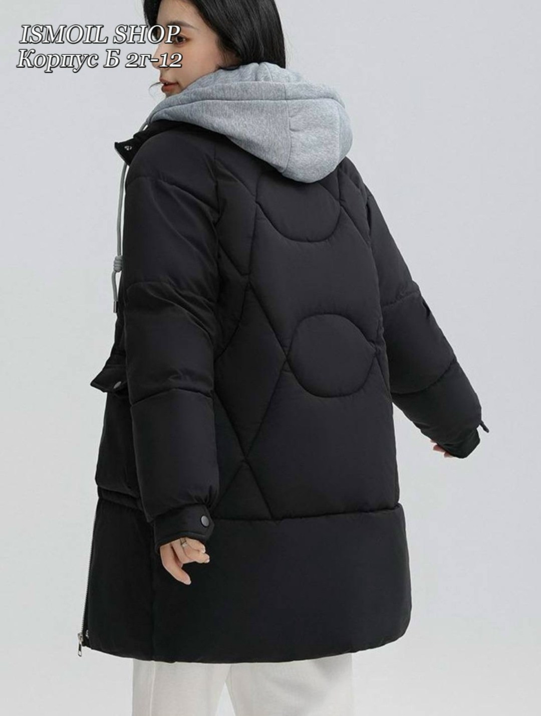 пуховик повседневный,стильные пуховики,зимняя куртка женская,пуховик средней длины,женские пуховики