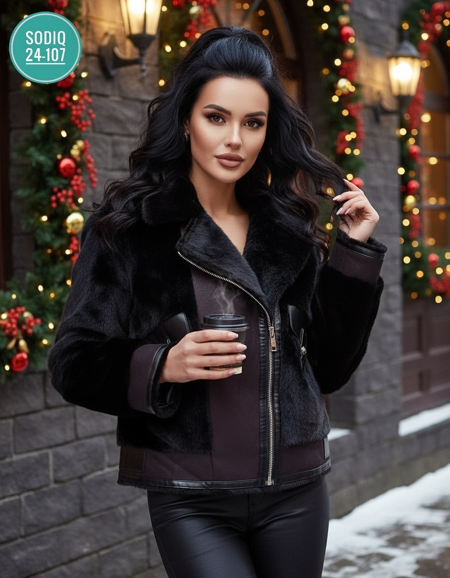 дубленка женская,короткая дубленка,стильная дубленка,модная куртка,меховая куртка