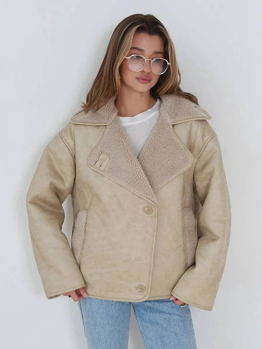 дубленка искусственная женская,дубленка искусственная,дубленка женская,дубленка оверсайз,куртка дубленка