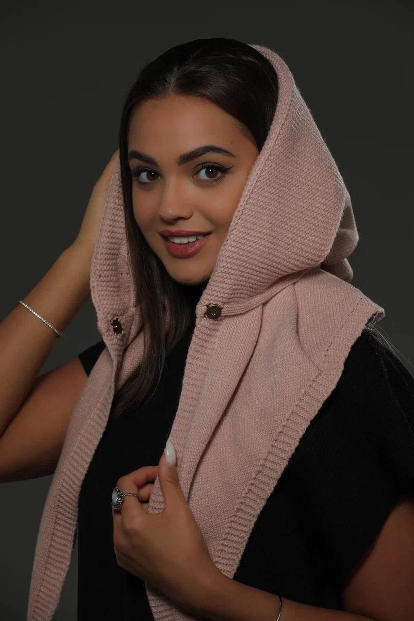 вязаный капор,капор женский вязаный,капор вязанный,женский капор,капор шапка