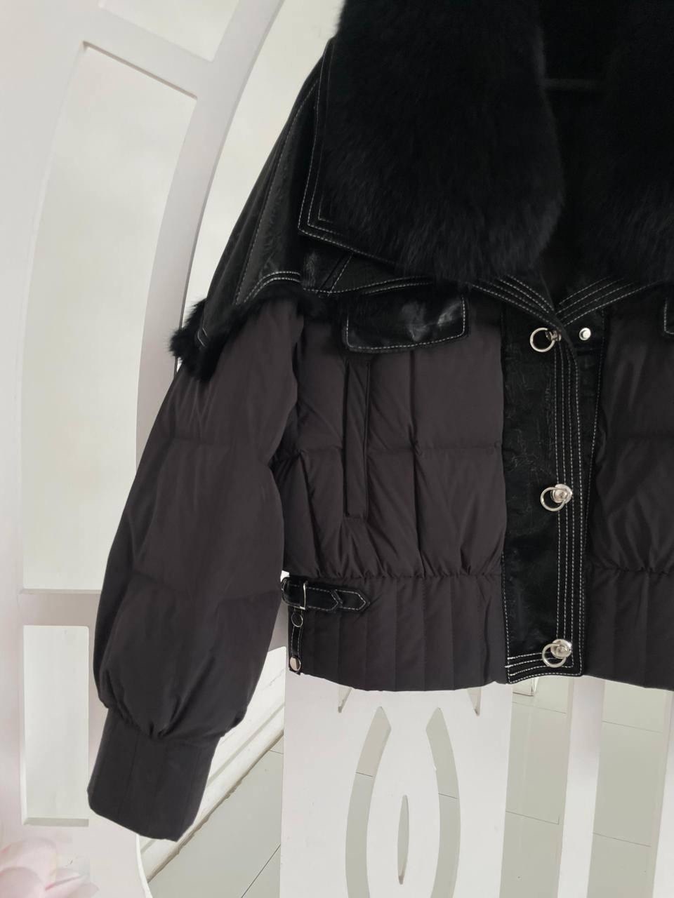 женский пуховик с меховым воротником,пуховики с мехом,пуховики с натуральным мехом,меховая куртка,пуховик с меховым воротником