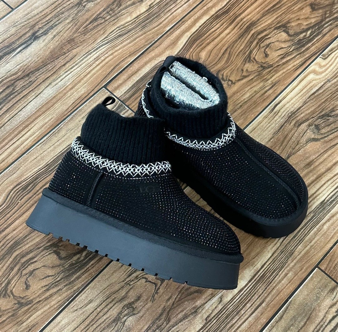 женские угги,низкие угги на высокой подошве,,женская зимняя ,угги на высокой подошве