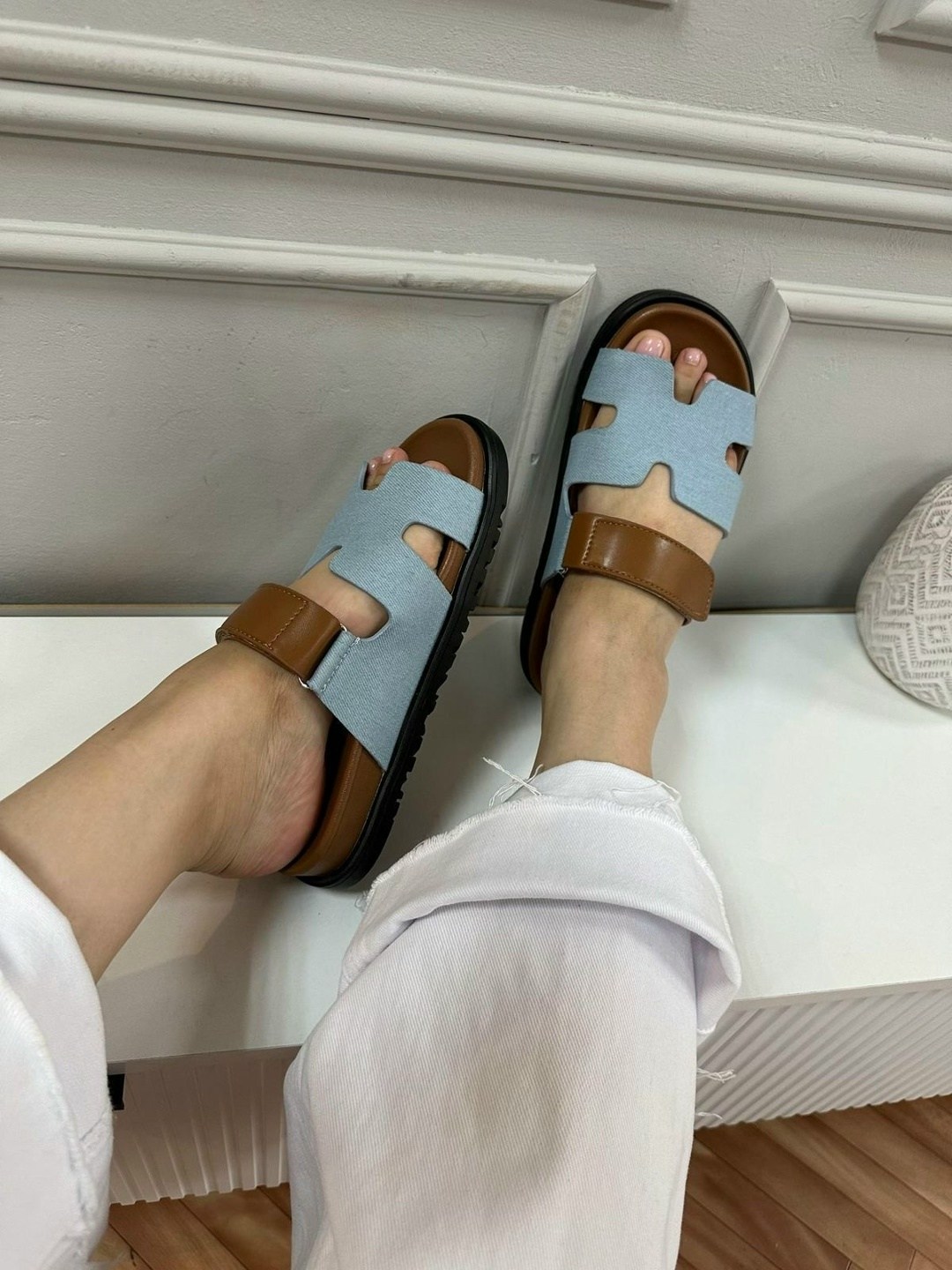 женские шлепанцы,сандалии hermes,шлепки эрмес,,шлепки hermes