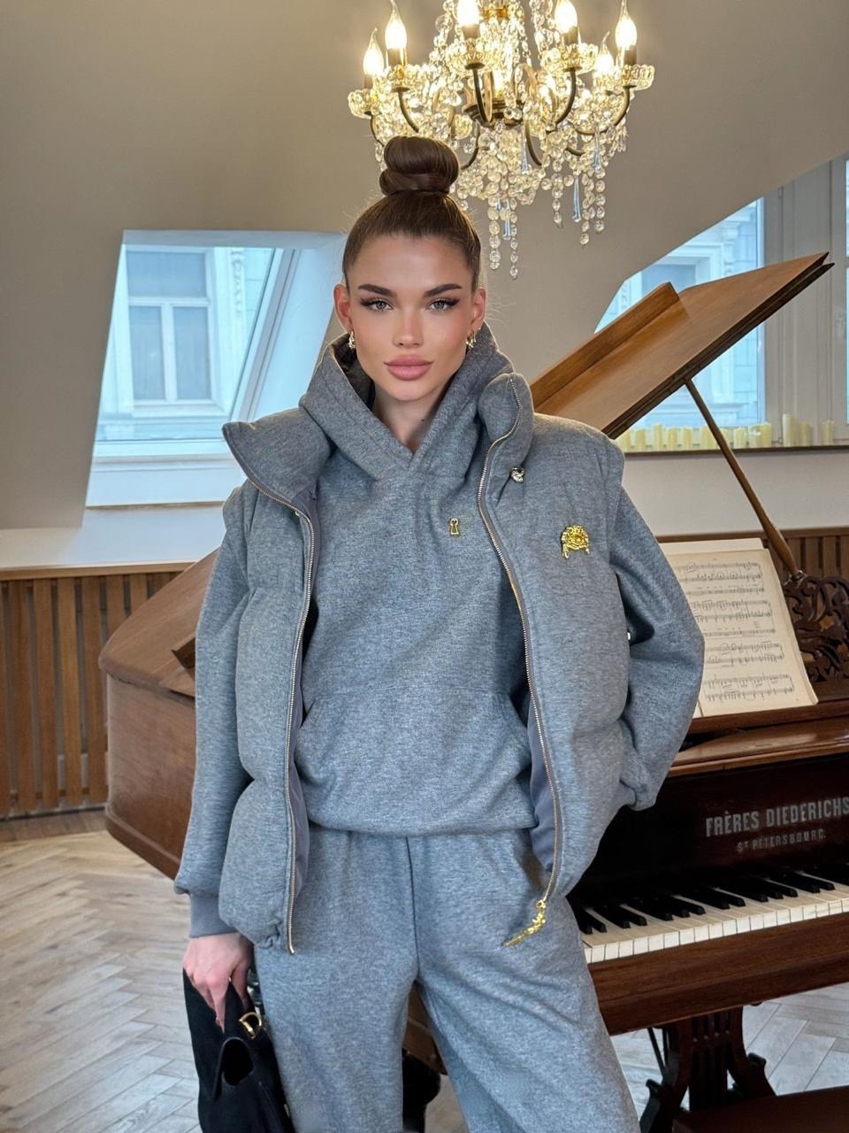 костюм тройка с курткой,стильная куртка,стильные костюмы,костюм тройка женский,костюм на флисе