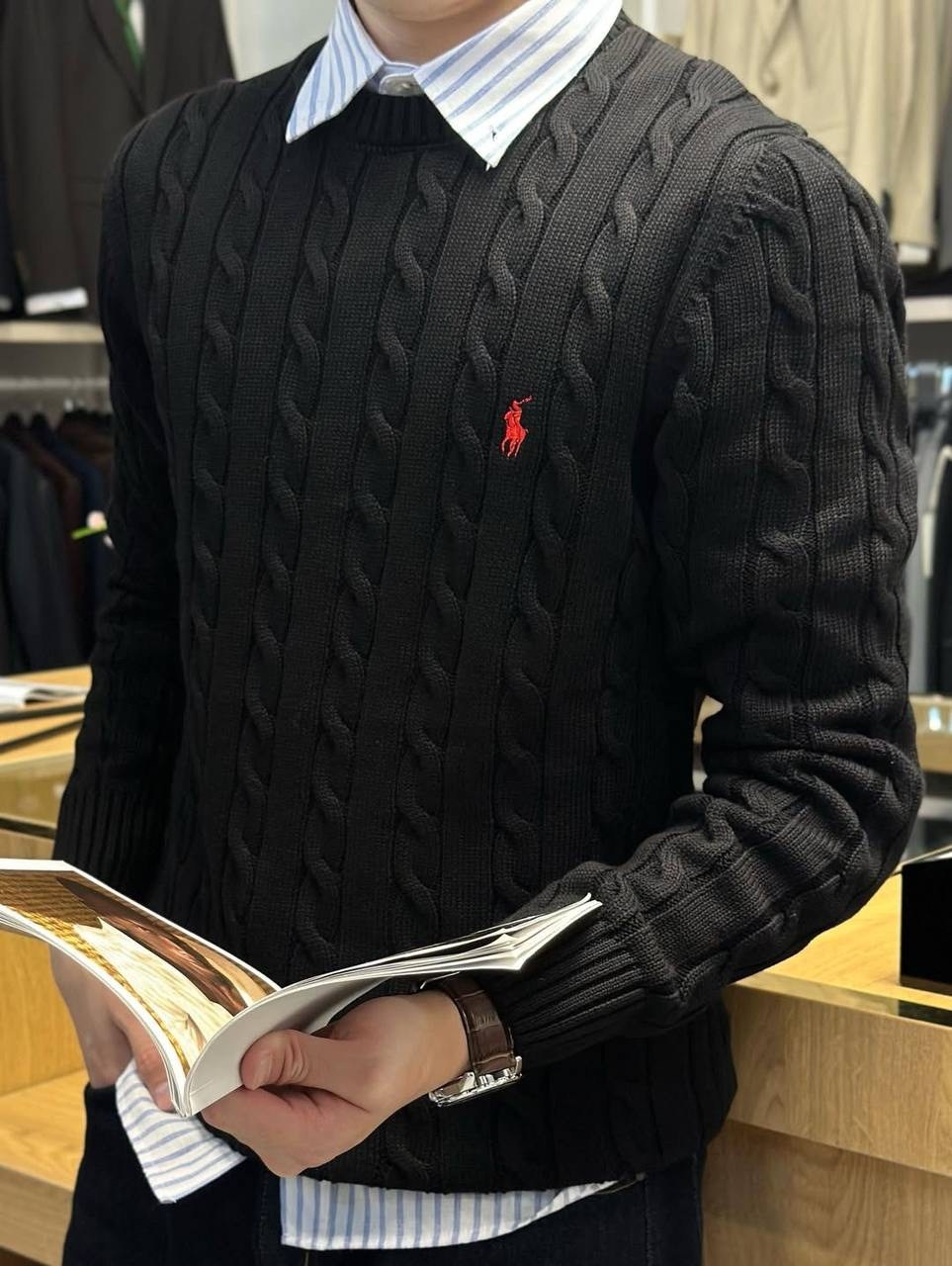 джемпер polo ralph lauren,свитер polo ralph lauren,ralph lauren sweater,мужской свитер,ральф лорен свитер темно синий