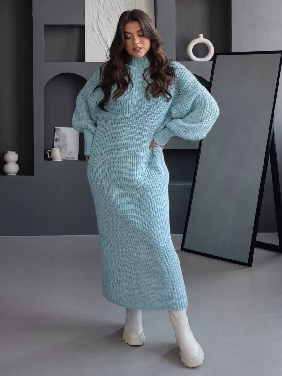 платье вязаное,платье вязаное длинное,теплое вязаное платье,платье женское вязаное,теплое платье