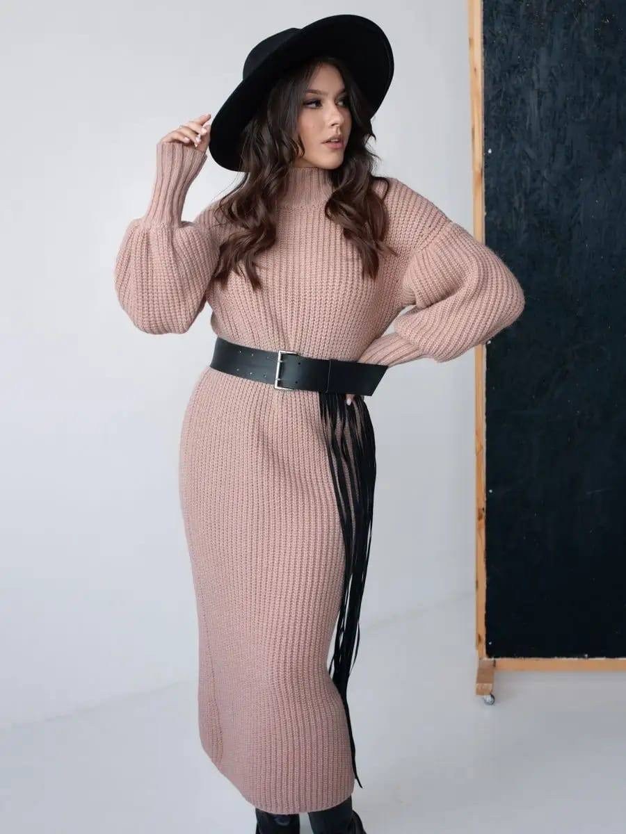 платье вязаное,платье вязаное миди,платье вязаное теплое,бордовое платье,бордовое вязаное платье