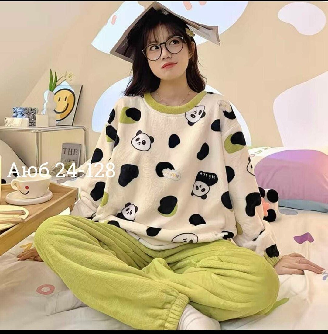 теплая пижама,теплая пижама женская,домашняя одежда пижама,пижамы для женщин,женская пижама