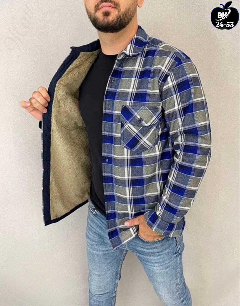 рубашка на меху,рубашка теплая на флисе,рубашка на флисе,мужская мода,мужская клетчатая рубашка