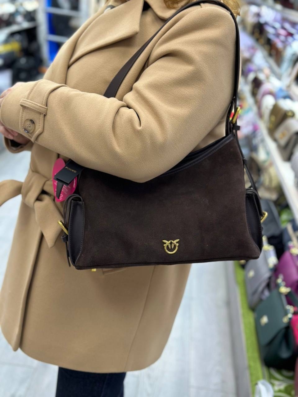 замшевая сумка,замшевая сумка женская,сумка пинко из замши,сумка женская натуральная замша,сумки люкс