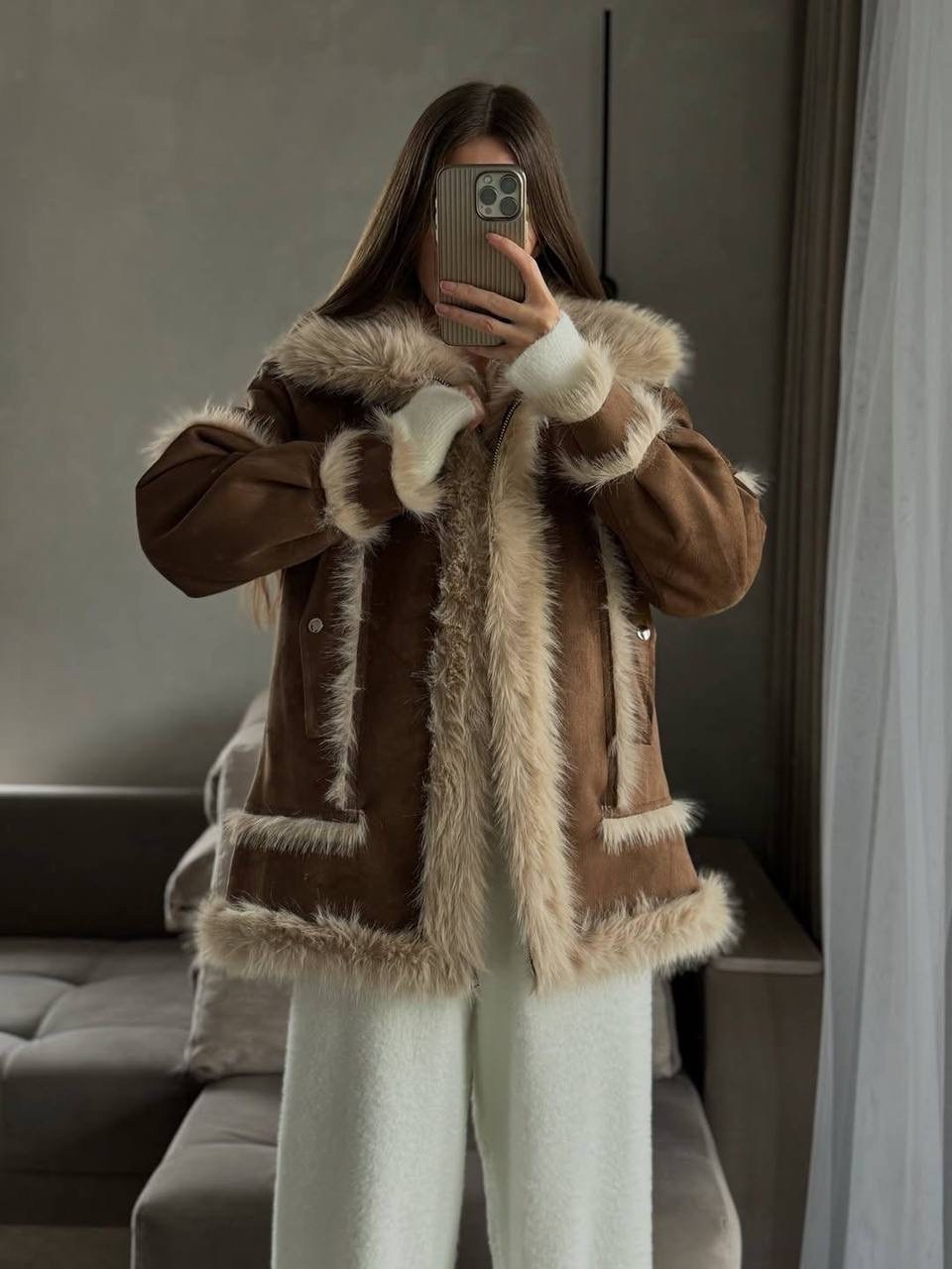 меховая куртка,теплая куртка,модная куртка,куртка из овчины,меховое пальто