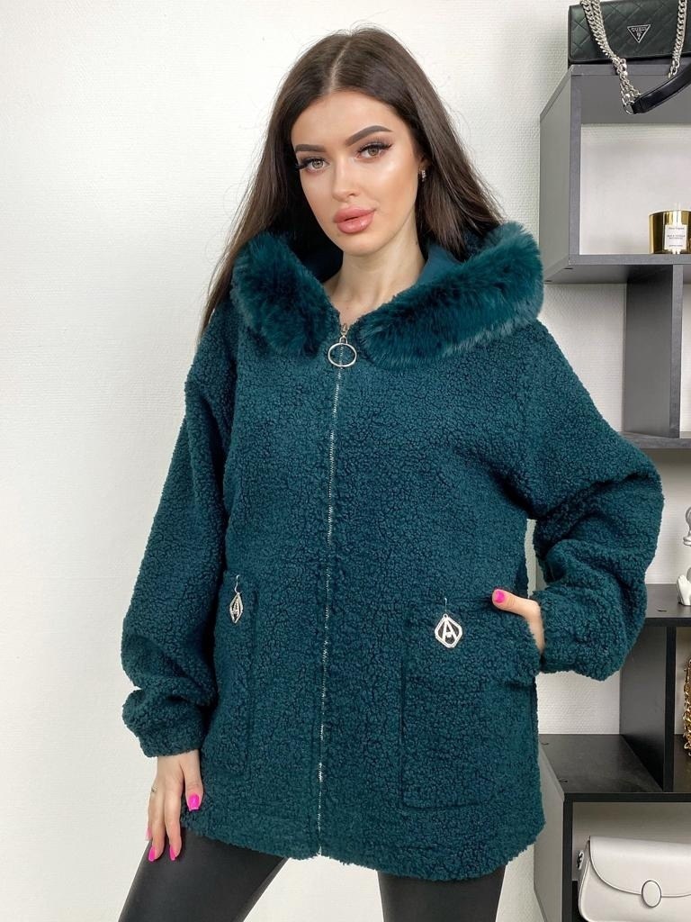 кардиган меховой чебурашка с капюшоном,пальто барашек,полупальто барашек,кардиган меховой,кардиган барашек