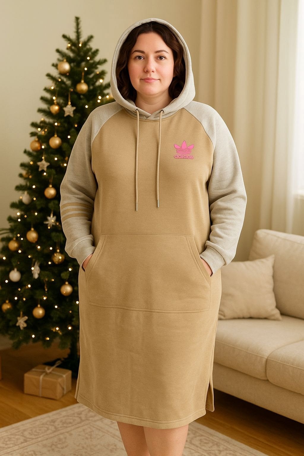 спортивное платье,платье из футера,платье с капюшоном,спортивное платье с капюшоном,спортивное платье из футера