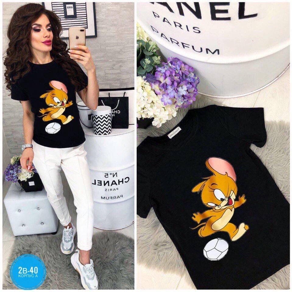 футболка том и джерри,футболка с джерри,футболка с принтом том и джерри,футболка оверсайз том и джерри,футболки с принтом