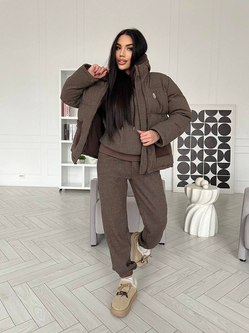 стильные костюмы,костюм женский тройка,костюм теплый на флисе,стильные куртки,костюм тройка с курткой
