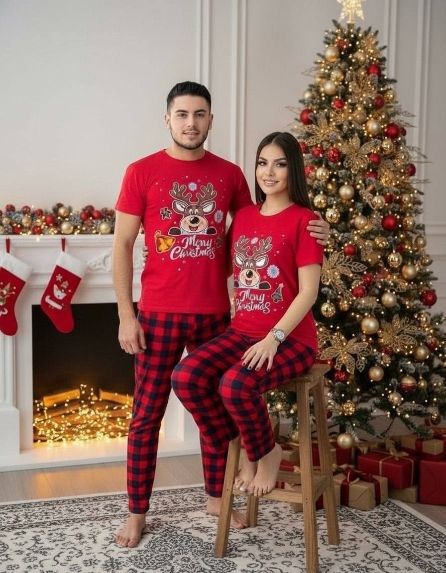 пижама мужская новогодняя,новогодние пижамы,пижама новогодняя family look,парные пижамы,пижама мужская