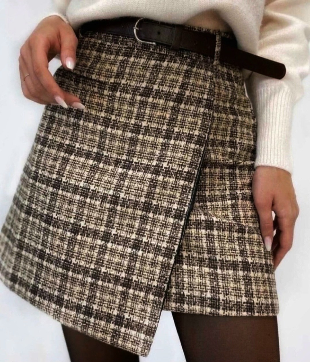 юбка в клетку,женская клетчатая юбка,юбка женская,клетчатая юбка,твидовая юбка в клетку