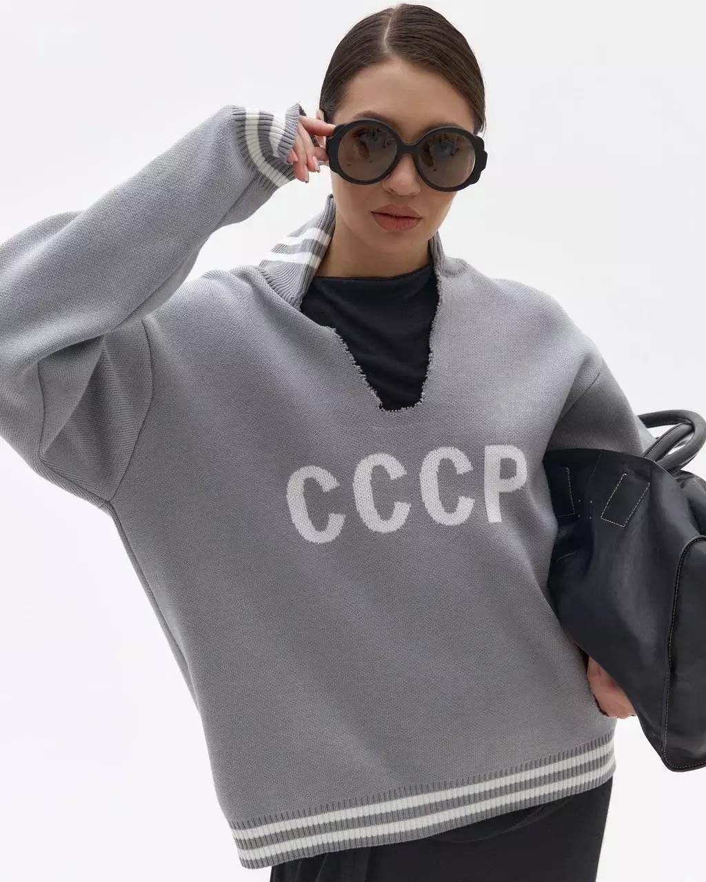 серый свитшот,режиссер,свитшот ссср,свитшот,мужская мода