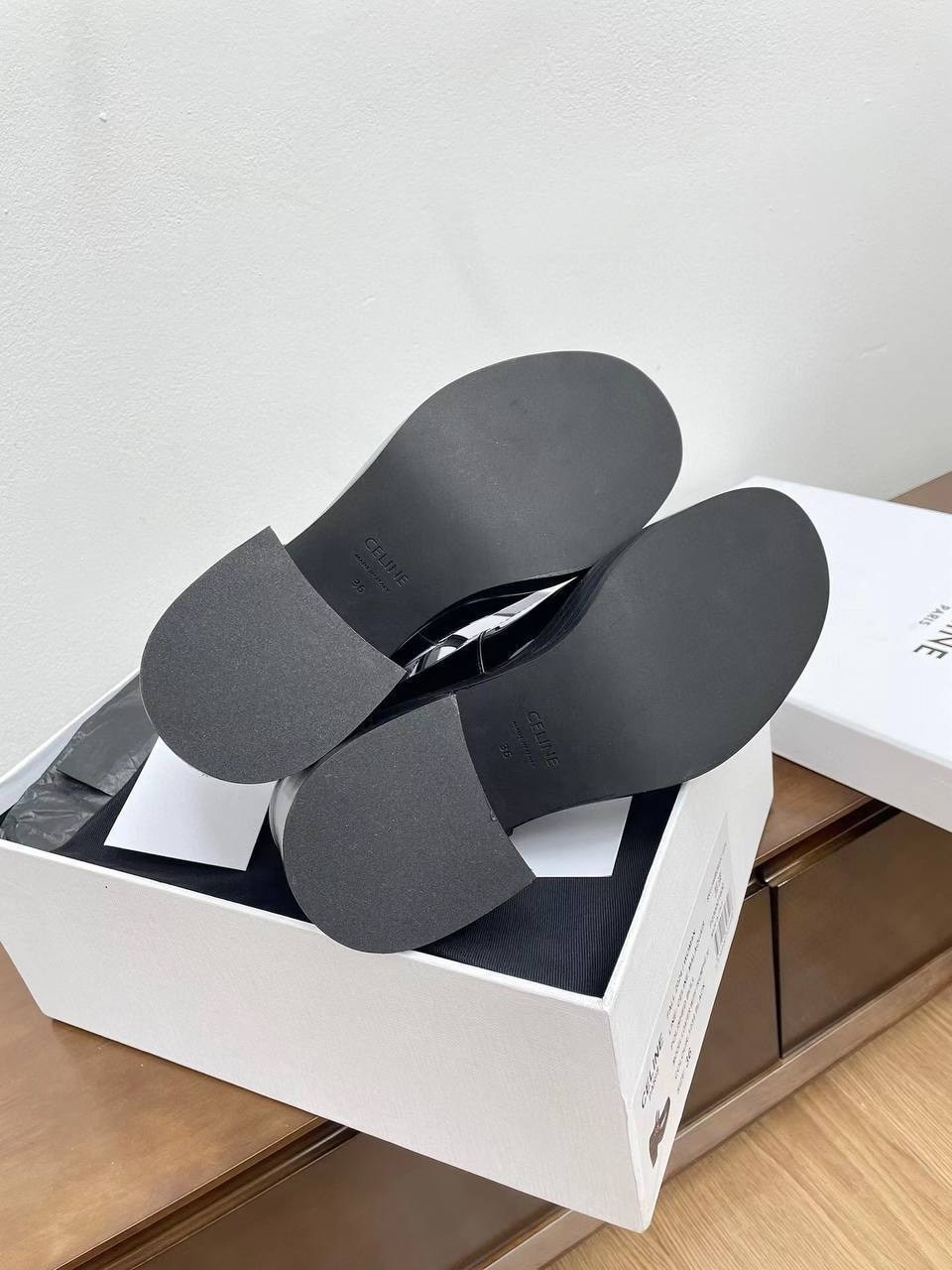 туфли celine,,туфли мэри джейн на массивной подошве,туфли лакированные,туфли женские