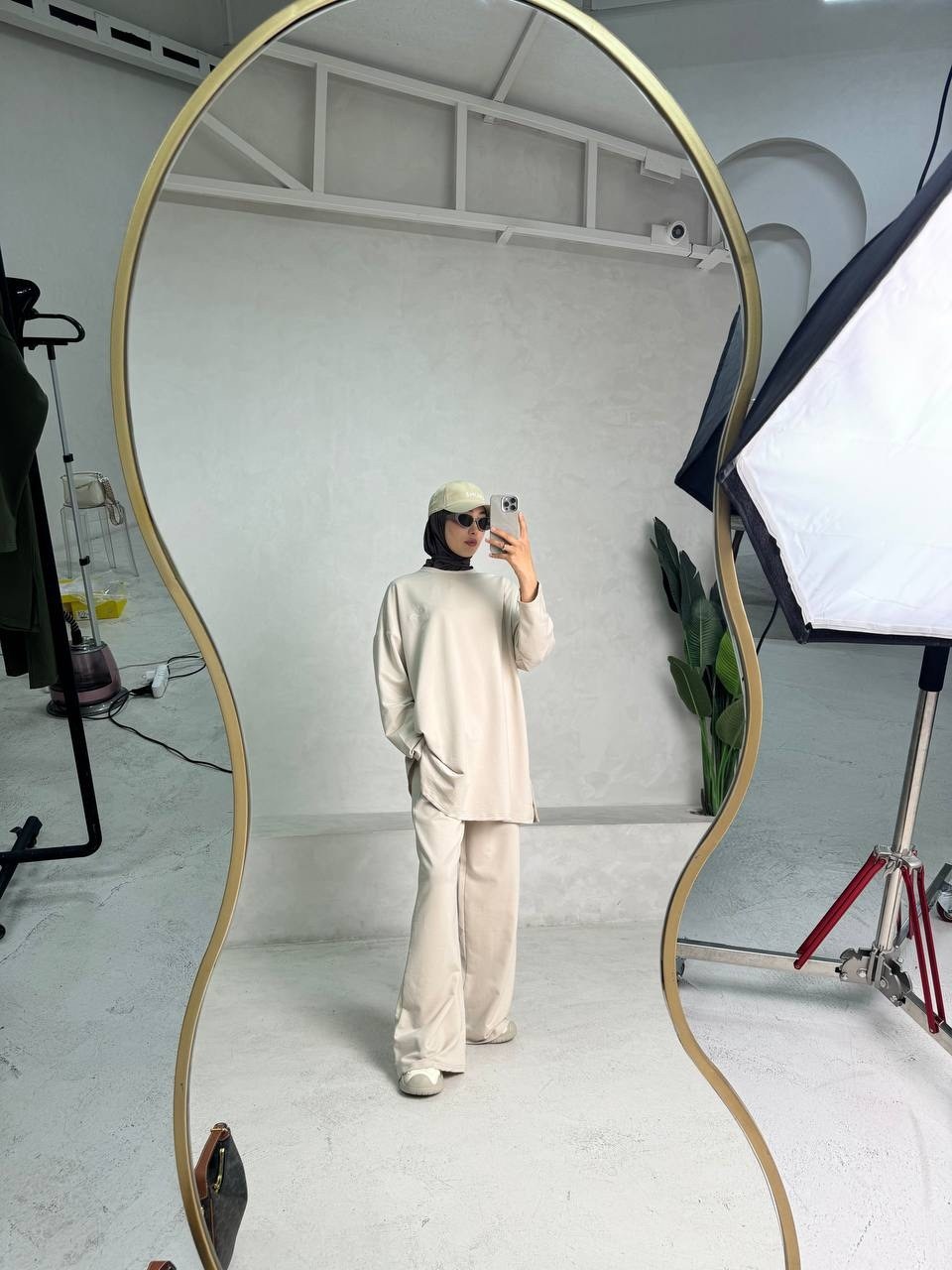 женский костюм из футера,костюм спортивный в стиле оверсайз,мусульманские костюмы,трикотажный костюм оверсайз,женский костюм оверсайз