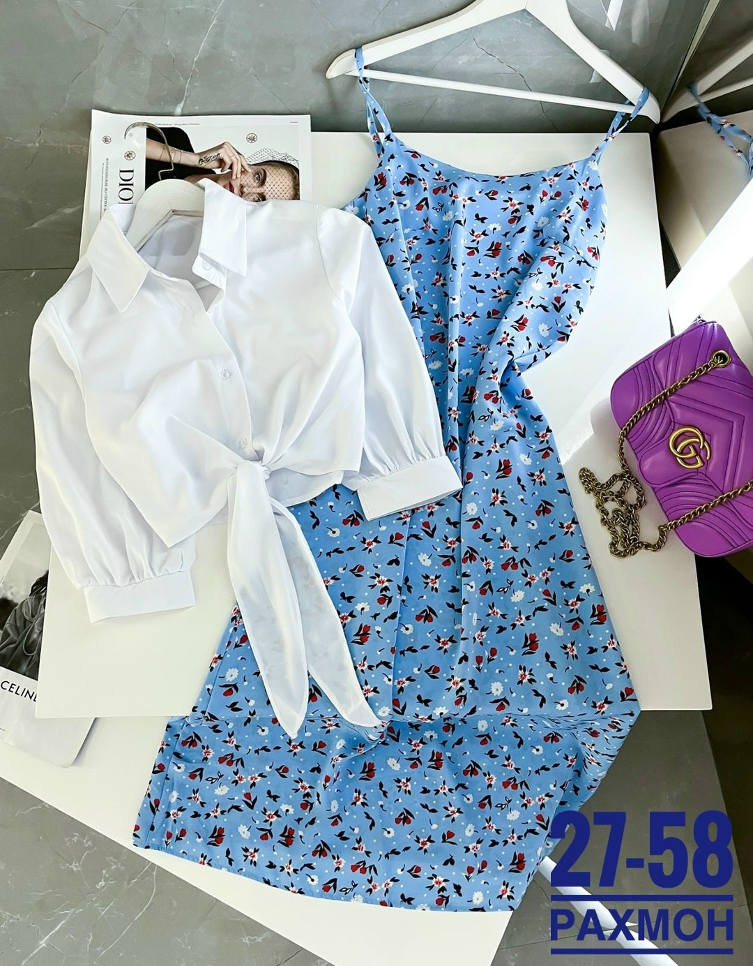 ,платье сарафан с рубашкой,сарафан с рубашкой,костюмы комплекты,одежда женская