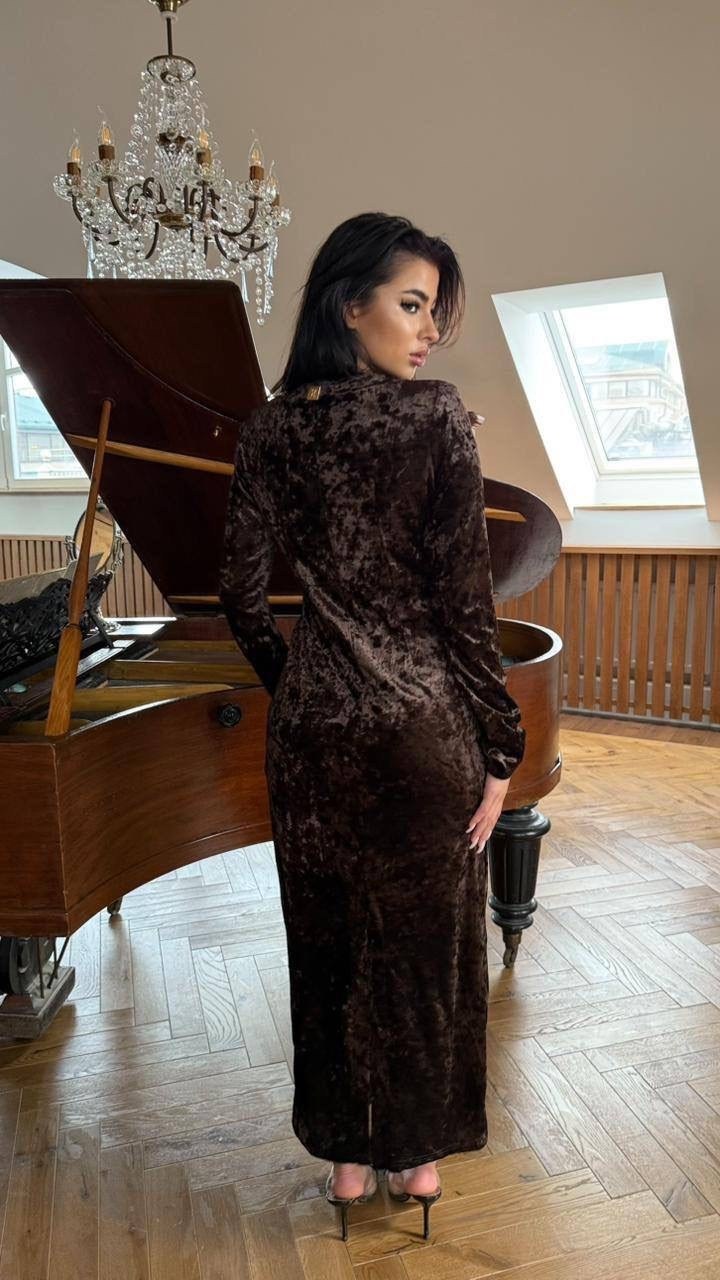 бархатное платье,велюровый костюм,платье из бархата,платье велюр,длинное платье