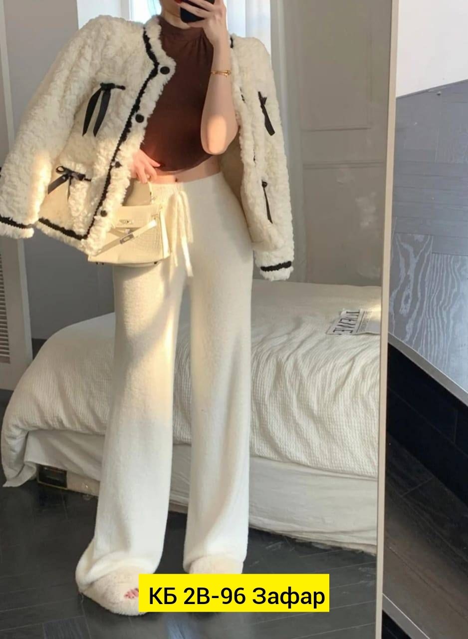 вязаные брюки,женский костюм,широкие брюки,брюки модные,теплый костюм