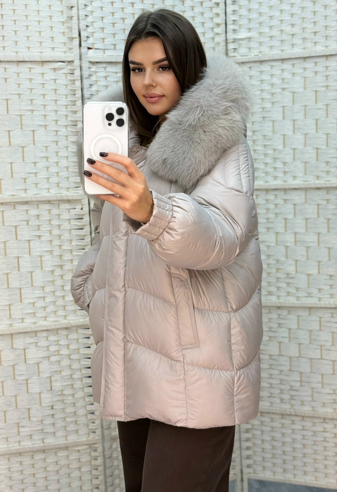 пуховики с мехом,vivilona пуховики,пуховик,женские пуховики,зимняя куртка пуховик
