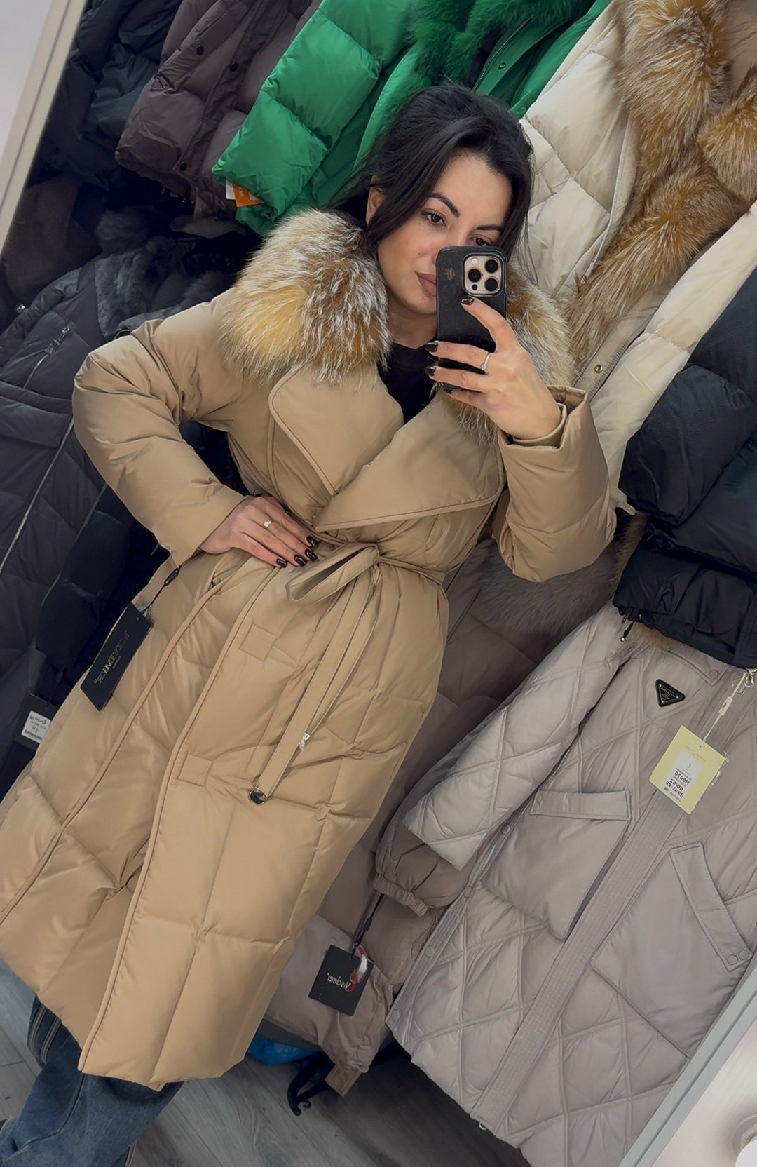 модные пуховики,стильные пуховики,пуховик зимний женский,пуховики с мехом,пуховик
