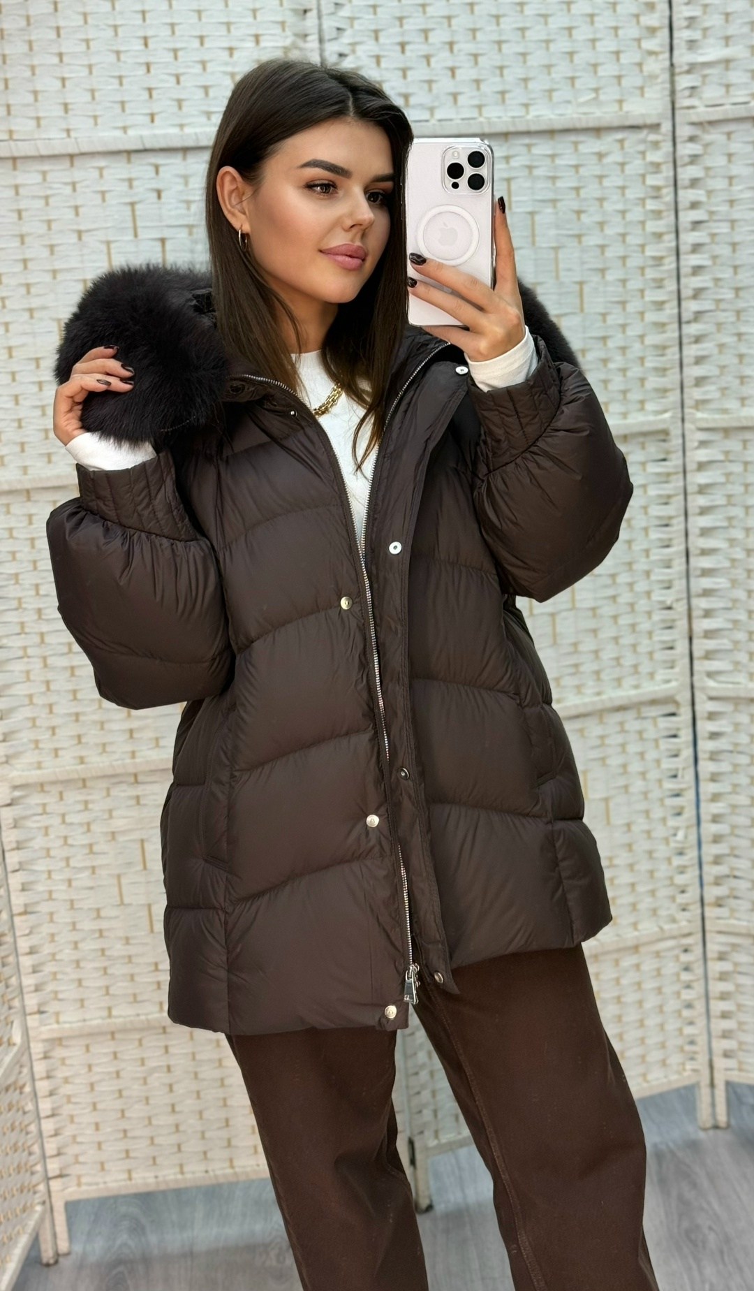 пуховики с мехом,vivilona пуховики,пуховик,женские пуховики,зимняя куртка пуховик