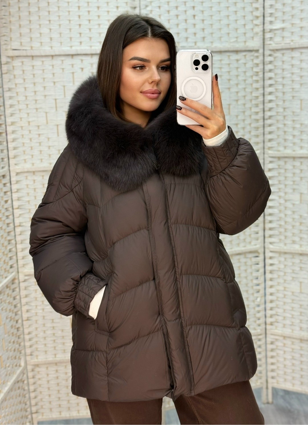 пуховики с мехом,vivilona пуховики,пуховик,женские пуховики,зимняя куртка пуховик